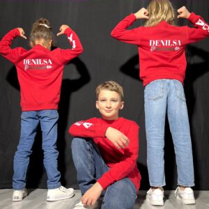 Pull Over DDA Rouge Enfants